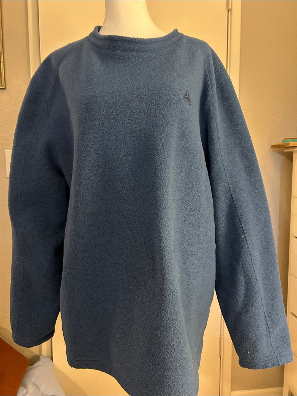 Nike Men's Blue Fleece Sweater